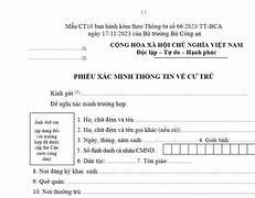 Mẫu Số 03 Thông Tư 79 2019 Tt Bca